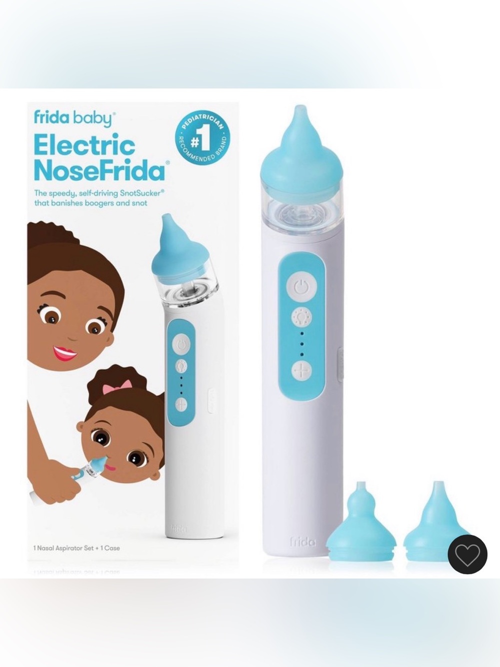 NWTOB - frida baby Electric Nasal Aspirator - Light Blue